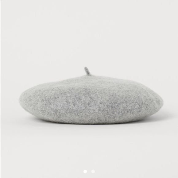 H&M Accessories - H&M wool blend beret grey